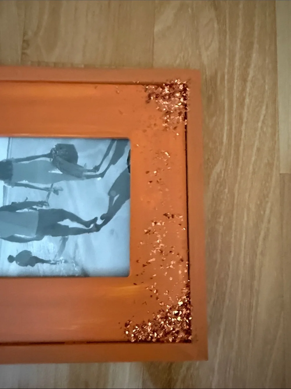 Vintage bright orange